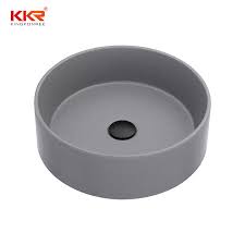Quartz countertop inspection and prep. China Quartz Composite Bathroom Round Countertop Undermount Sink China Kitchen Basin Kitchen Sink