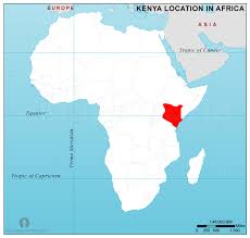 Where is zimbabwe located on the map? Kenya Location Map In Africa Location Map Of Kenya In Africa Emapsworld Com
