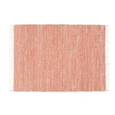 Tapis Tresse En Jute Et Coton Terracotta 140x200 Malio Maisons Du Monde Cotton Rug Rugs Blue Cushion Covers
