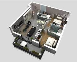 Contoh desain rumah minimalis e. 7 Inspirasi Desain Denah Rumah Minimalis 1 Lantai Terbaru