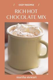 Hot Chocolate Mix Recipe Recipe Hot Chocolate Hot Chocolate Mix Recipe Hot Chocolate Recipes