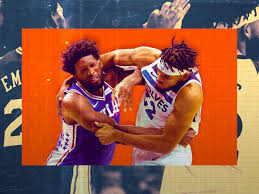 Joel embiid walks off the court in tears after sixers' game 7 loss to raptors. Round 1 Of The Karl Anthony Towns Joel Embiid Bout Goes To Philly The Ringer