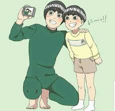 Pin De Mirian L D Em Chibis Kids Manga Kawaii Rock Lee Casais Bonitos De Anime