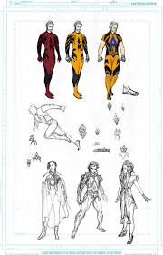 Animal Man By Travel Foreman Unused Designs For Justice League United Superhero Art Projects Design Comics Comic Books Art
