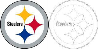 Free steelers logo printable page with a sample. Steelers Logo Coloring Page Pittsburgh Steelers Logo Coloring Pages Steelers Symbol