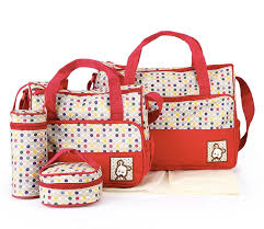 Baby Nursing Diaper Bag 5 Pcs Set Laughing Buddha