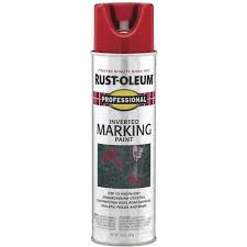 I like their color selection. Rust Oleum Professional Inverted Marking Spray Paint 15 Oz At Menards