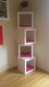 Ikea Cubes Chair Cushions Awesome Cat Tower Cajas De Carton Selbstgemachte Pluschtiere Diy Projekte Und Diy Bastelideen