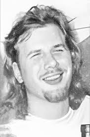 Jeff Healey, hangin' backstage