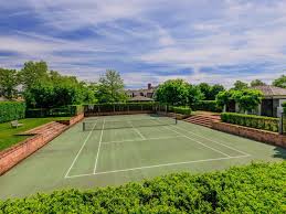 Sotheby S Homes Tennis Court Backyard Tennis Court Tennis Court Design