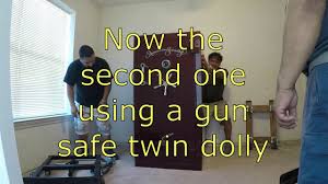 After you are sure you have done the strapping correctly, tilt back the dolly on its wheel. How To Move A 800 Lbs Gun Safe Safety Hacks Home Safe Savers