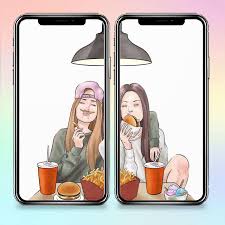 Best friends background for iphone 1/2. Bff Best Friend Wallpaper For Android Apk Download