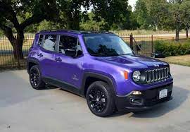 Purple Jeep Renegade Purple Jeep Car Accessories