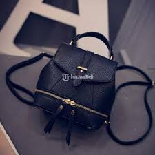 Jangan lupa subscribe, like dan. Tas Ransel Wanita Terbaru Import Kulit Mini Murah F2824 Korea Style Di Batam Tribunjualbeli Com
