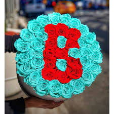 Then placed into a ziploc bag and left on my bedroom window sil. Tiffany Blue Red Preserved Roses That Last A Year Deluxe Custom Box