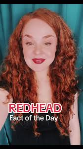 Did you know this fact about #Redheads 👩‍🦰 ? #redhair #redhead #ging...