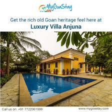 To Discover It Visit Https Www Mygoastay Com Villas Property Luxury Villa Anjuna 5bhk Or Call On 917722061999 Villasi House Styles Mansions Outdoor Decor
