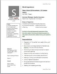 Use our assistant manager resume template an assistant manager resume ought to showcase one's experiences and strengths in managerial positions. Resume For Assistant Manager Operations Experienced Professionalsemioffice Com