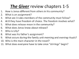 Ppt The Giver Review Chapters 1 5 Powerpoint Presentation Free Download Id 2642057