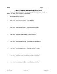 Counting Molecules Worksheet Worksheets Molecules Guided Practice