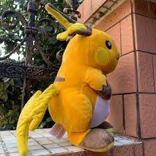 Anime Pokmon Pokémon Pokemon Raichu Cosplay Plush Pillow Doll Toy  Accessories Prop - Action Figures - AliExpress