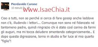 Tutto sull'ex fidanzata di pierdavide carone. Grazia Striano E Pierdavide Carone Sono In Attesa Del Loro Primo Figlio Pierdavide Smentisce E Anzi Ci Fa Sapere Che Isa E Chia