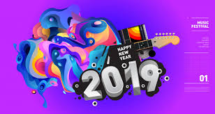 Check Out My Behance Project 2019 New Year Music Festival Illustration Https Www Behance Net Gallery 74079177 2019 New Year Music Music Festival Festival