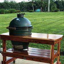 What Should I Put Under My Big Green Egg When Putting It Into A Table Jjgeorge