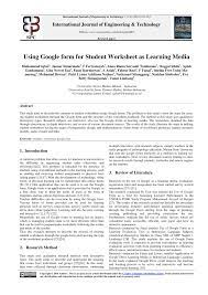 Jika kita berkata, bahwa kita tidak berdosa, maka kita menipu. Pdf Using Google Form For Student Worksheet As Learning Media