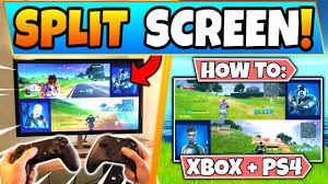 Before you boot up fortnite make sure that both controllers are signed in and noticed by the switch. Fortnite Split Screen How To Split Screen On Fortnite Ps4 Xbox One Tutorial Battle Royale Youtube