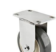 Stainless Steel Polyurethane Caster - 4 x 1 1/4"