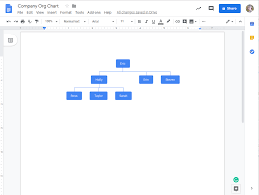 On the right, click customise. How To Make An Org Chart In Google Docs Lucidchart Blog