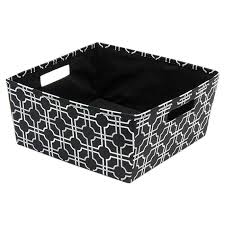 Black And Yellow Storage Bins Lowes Fabric Half Bin Fabric Storage Bins Storage Fabric Storage