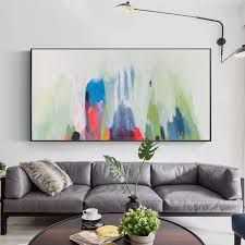 Modern paintings for living room. Modern Paintings Abstract Horizontal Canvas Living Room Pictures On The Wall Handmade Oil Painting Wall Art Watercolor Art Large Living Room Pictures Pictures On The Wallpictures On Wall Aliexpress