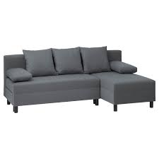Home office gallery ikea bedroom design furniture inspiration. Angsta Sofa Bed With Chaise Longue Dark Grey Ikea