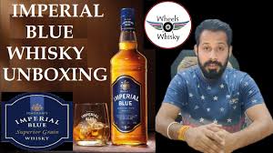 Imperial Blue Whisky Unboxing Taste Price Reviews In Hindi Youtube