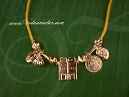 Buy gold mangalsutra for women with different sizes, designs and online starting price rs. Buy Thali Online Thirumangalyam South India Mangalsutra Wedding Bride Micro Gold Plated
