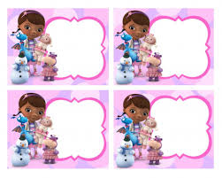 Blank Card Doc Doc Mcstuffins Birthday Party Doc Mcstuffins Birthday Doc Mcstuffins