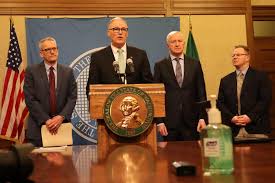 A meeting at which a person or organization makes a public press conference. Wa Gov Inslee Begin To Think About Avoiding Large Crowds And Gatherings Nw News Network