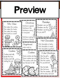 14 Christmas Themed Sight Word Poems For Shared Reading For