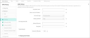 Vpn Device Policy