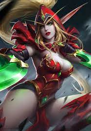 Valeera Sanguinar By Gothicq Warcraft Art World Of Warcraft Fantasy Art