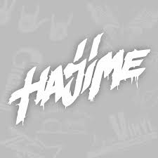 Hajime надпись