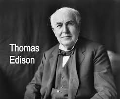 You can color it in online, or you can print it out and color it on paper. Thomas Edison Resources Surfnetkids