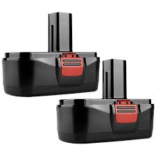 2 x 4 amp batts. 2x Power Tool Battery For Craftsman 19 2v 11375 Diehard C3 130279005 Black Overstock 20664665