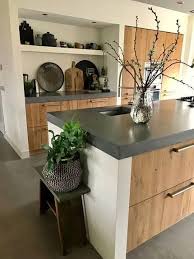mooi hout blad en mooie kleur vloer voor gietvloer gietvloer kleur mooie vloer keuken interieur keuken ontwerp keuken idee