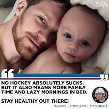 May 31, 2021 · landeskog came off on a line change and stood in front of the boards, one skate on the blue line, for two seconds too long. Hockey Night In Canada On Twitter Gabriel Landeskog Is Making The Most Of His Time Off The Ice Gabelandeskog92