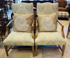 Martha By The Sea Pair Of Martha Washington Chairs By Ethan Allen The Martha Is A Classic American Chair Type But T Sell Used Furniture Host Chairs Furniture