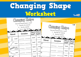 Equilateral, isosceles and scalene, as well as right, acute and obtuse. Changing Shape Worksheet Teacher Resources And Classroom Games Teach This