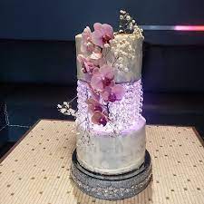 Chandelier Crystal Wedding Cake Stand Diamante Cake Stand Etsy Wedding Cake Stands Crystal Cake Stand Crystal Cake